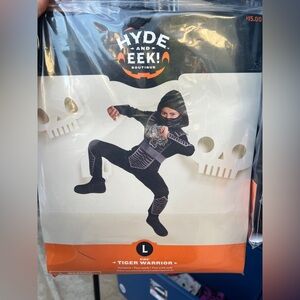 Kids Ninja Costume - Black and Gray